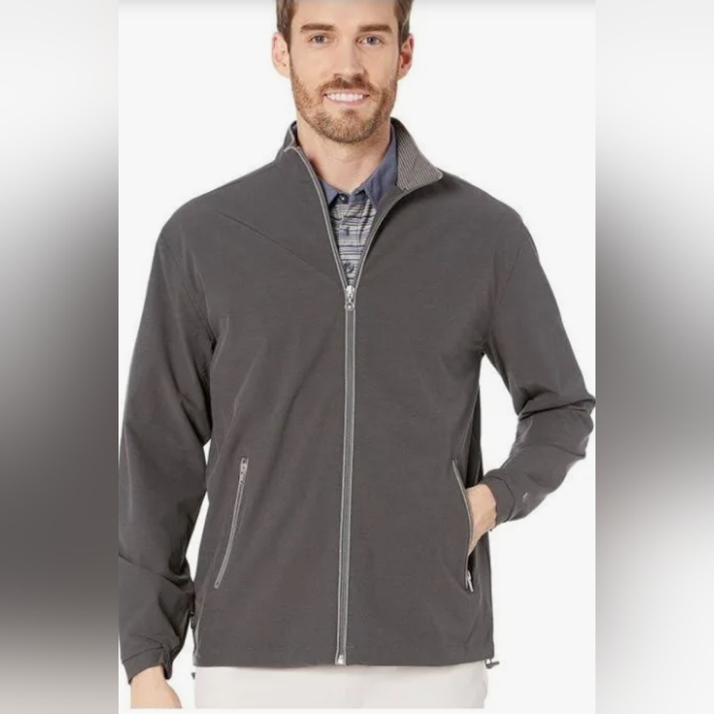 LinkSoul Men's Morris Full-Zip Windbreaker Jacket Style LS524 NEW! SMALL